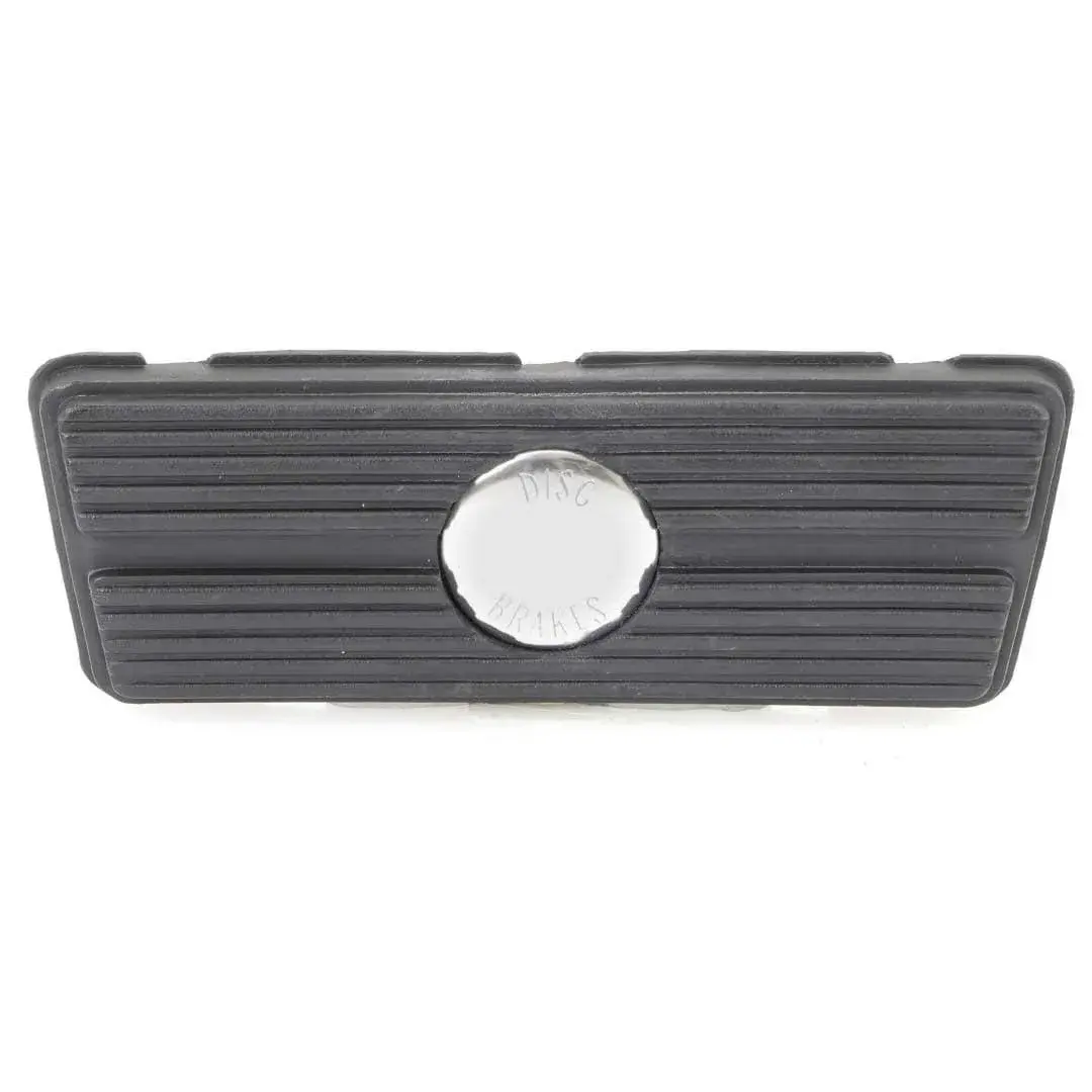 Brake Pedal Pad - Automatic with Disc Brake Logo - 67-81 Camaro Firebird 68-74 Nova