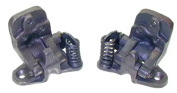 Lower Door Hinges - LH/RH Pair - 67 Camaro Firebird; 66-67 Chevelle El Camino GTO