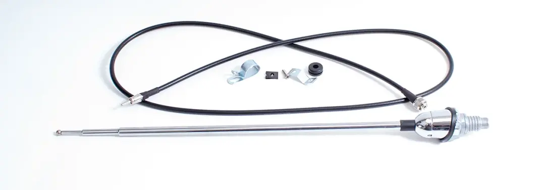 Antenna - Telescopic - Chrome - 64-66 Chevy GMC Truck