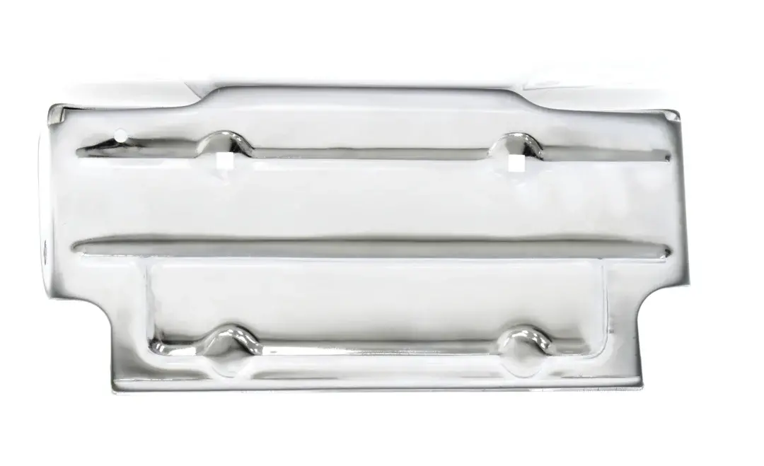Rear License Plate Bracket - Chrome - 67-87 Chevy GMC C/K Pickup; 67-91 Blazer Jimmy Suburban