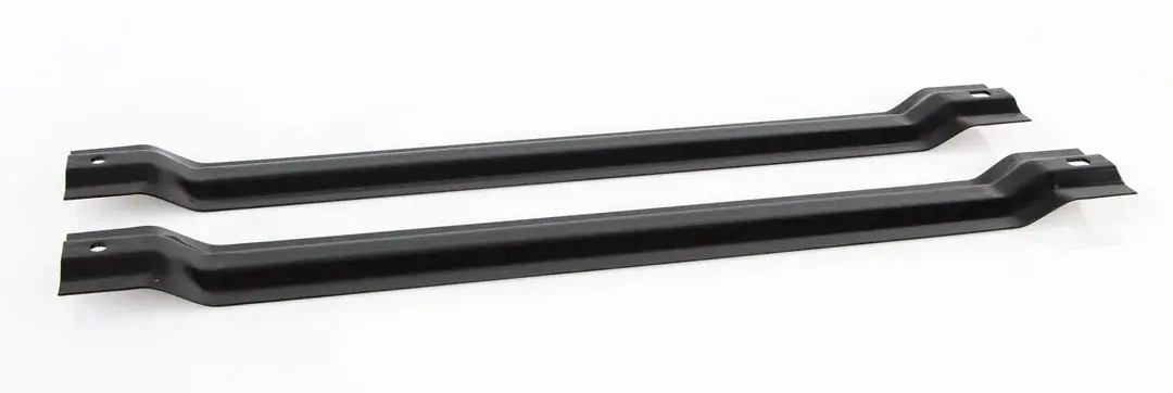 Lower Fuel Tank Straps - Rear Mount - Pair - 73-84 F100; 73-96 F150 F250