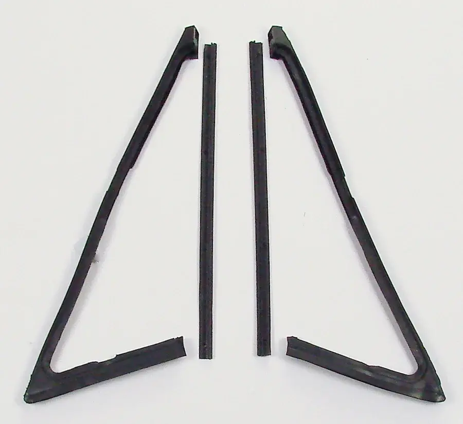 Vent Window Weatherstrip Set (4pcs) - 67-72 Chevy GMC C/K Pickup, Suburban; 69-72 Blazer 70-72 Jimmy