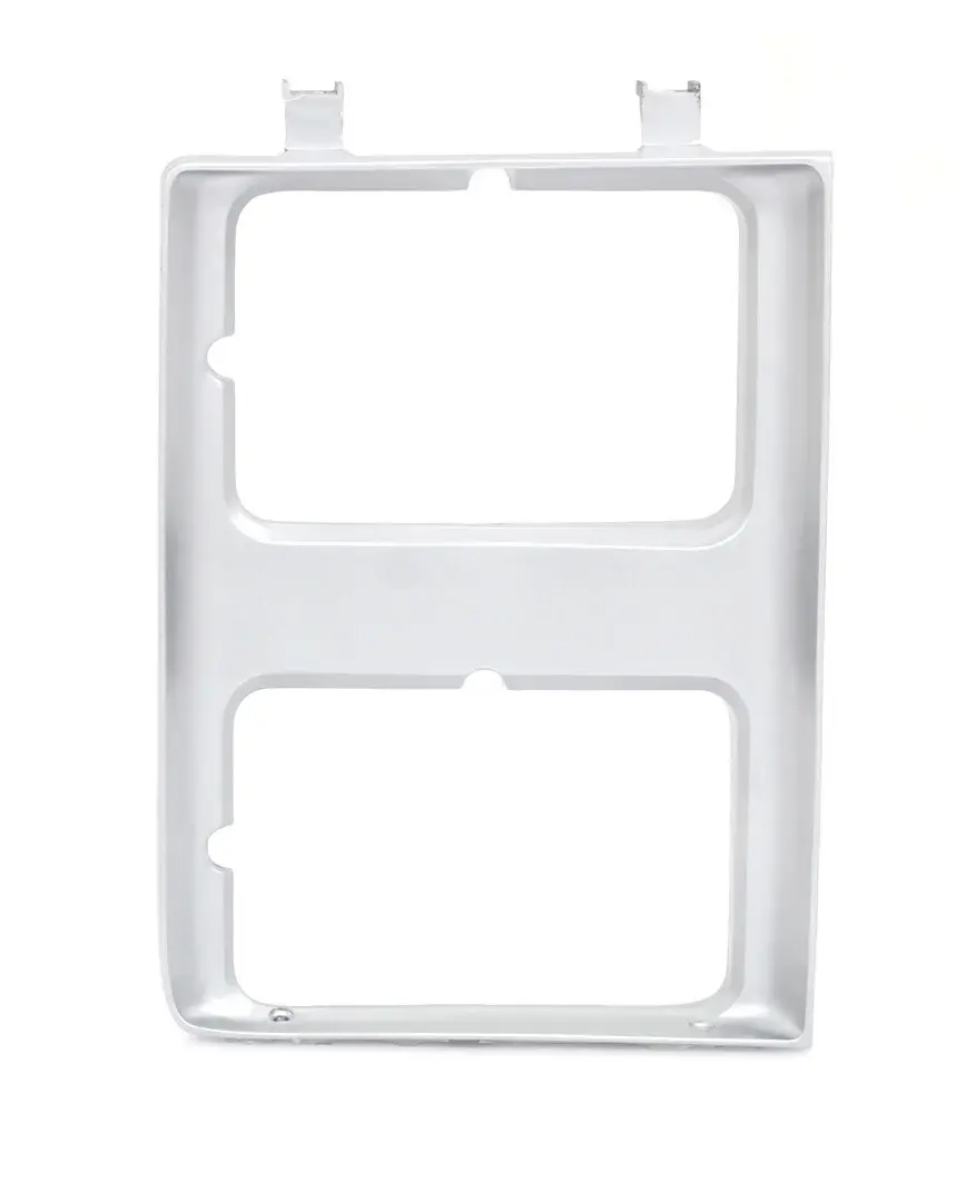 Headlamp Bezel - Gray - RH - Dual Headlights - 85-88 CK Chevy GMC Pickup Blazer Jimmy Suburban