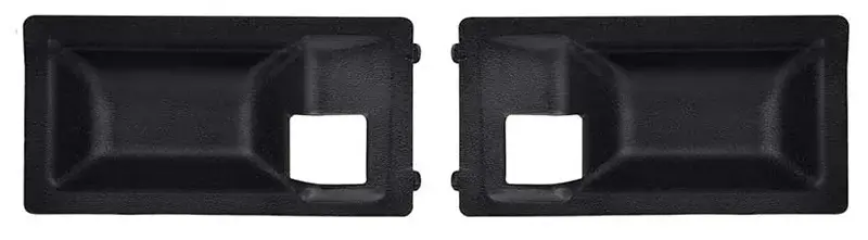 Interior Door Handle Escutcheons - LH/RH Pair - 70-74 Camaro Firebird w/ Deluxe Interior