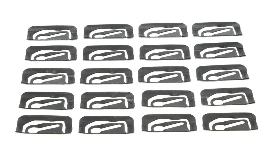 Back Glass Molding Clip Set - 20pcs - 68-74 Chevy II Nova; 71-74 Ventura 2DR Coupe without Vinyl Top