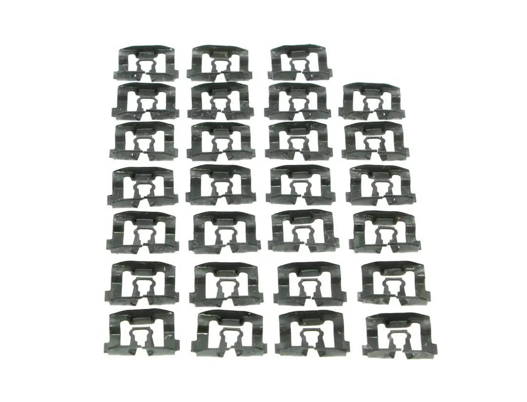 Back Glass Molding Clip Set (27pcs) - 68-69 Torino Cyclone Fastback; 67-70 Mustang Fastback