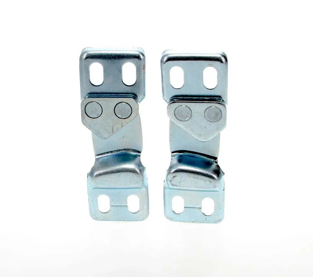 Door Latch Striker Plates - LH/RH Pair - 52-63 Chevy GMC C/K Pickup