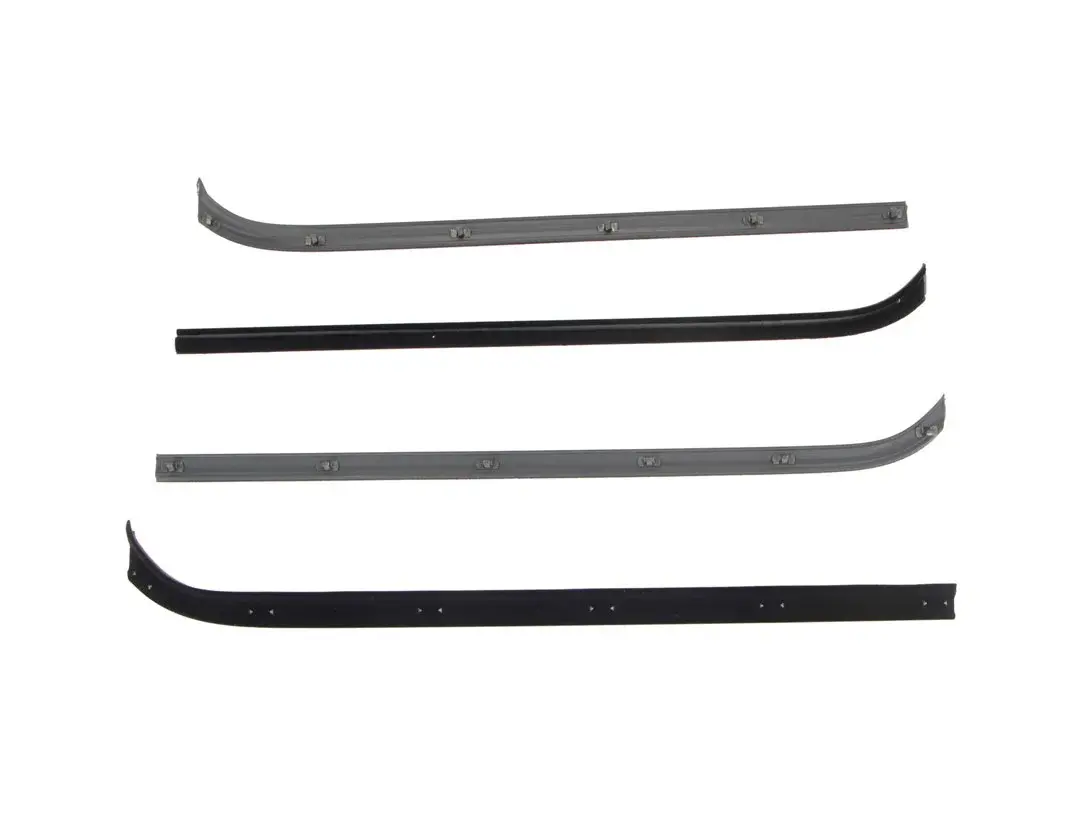 Front Door Beltline Window Felts - Inner & Outer - 73-79 F100 F150 F250 F350 78-79 Bronco