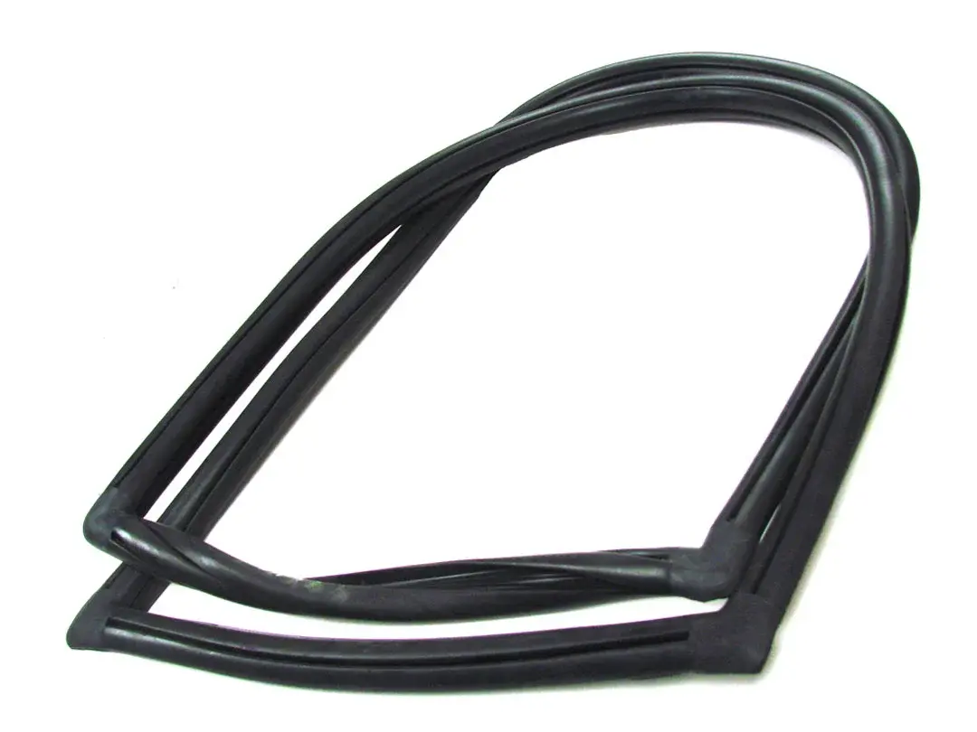 Quarter Window Seal - w/ Trim Groove For Steel Trim - LH - 66-77 Bronco