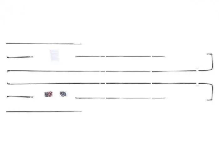 Complete Premium Body Molding Set - Polished - 73-80 Chevy GMC CK Squarebody Truck - Short Bed Fleetside