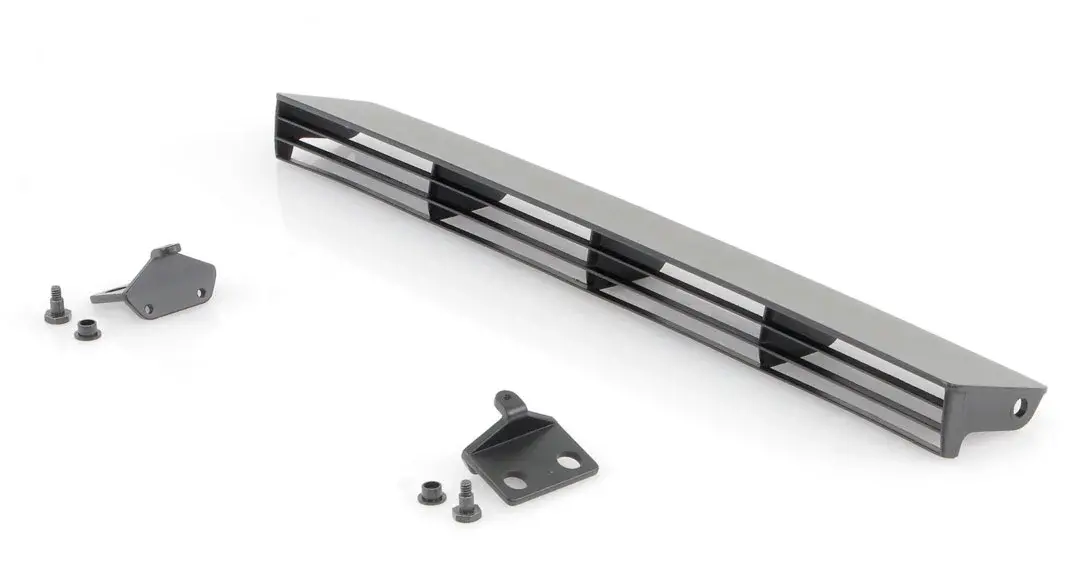 Cowl Induction Flapper Door Kit - 70-72 Chevelle SS El Camino SS Sprint SP (Door, Brackets, Screws, Bushings)