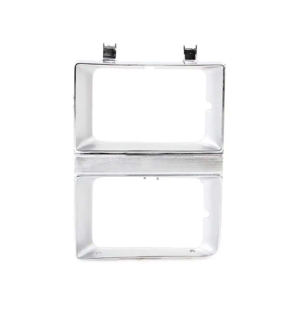 Headlamp Bezel - Chrome - Dual Headlight - LH - 81-82 Chevy GMC C/K Pickup Blazer Jimmy Suburban