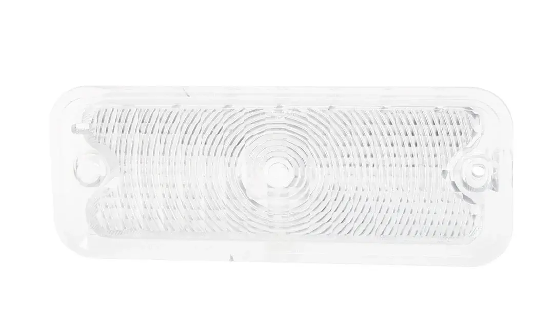 Park Lamp Lens - Clear - without trim - RH - 75-80 Chevy GMC C/K Pickup Truck Blazer Jimmy Suburban