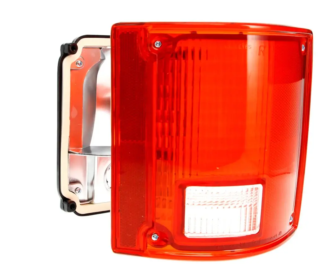 Tail Lamp Assembly -without trim - RH - 73-91 Chevy GMC C/K Truck Fleetside Pickup Blazer Jimmy Suburban