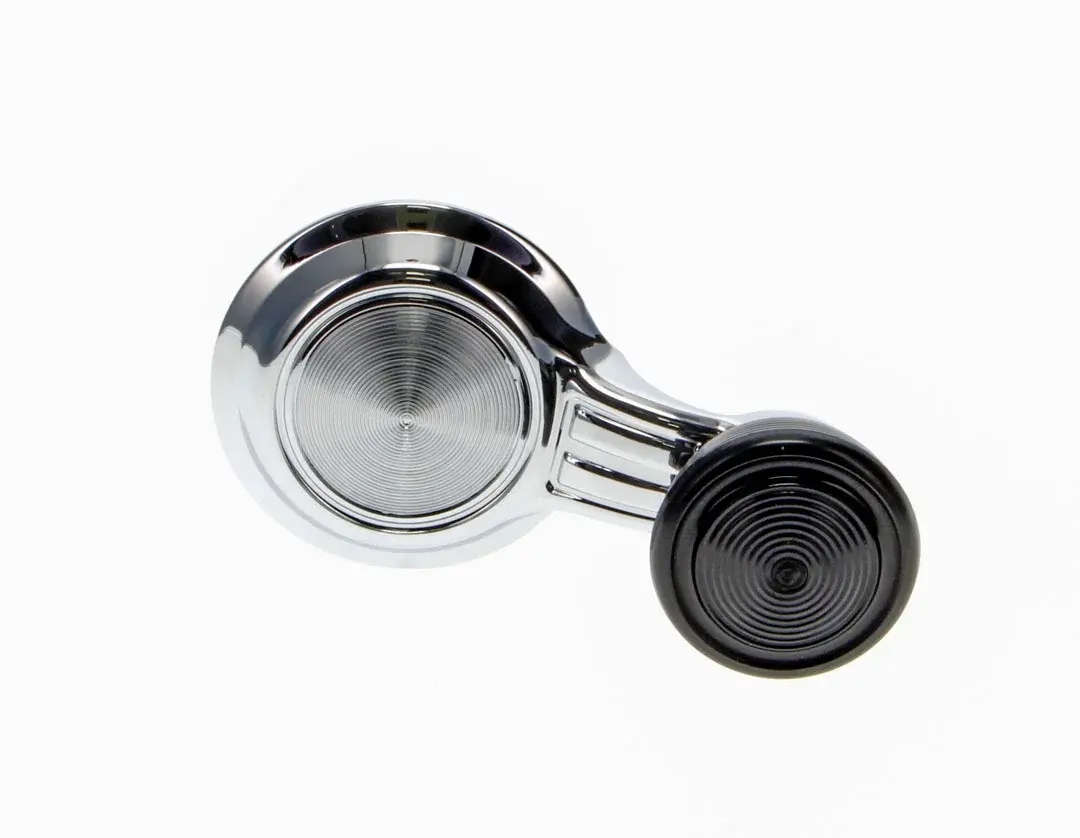 Vent Window Crank Handle - Black Knob - 68 Chevelle El Camino