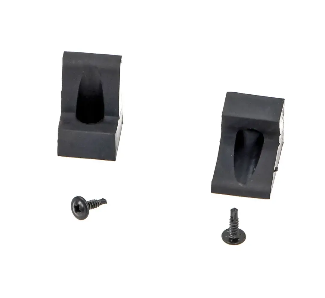 Tailgate Bumper Kit w/ Screws - 64-79 F-Series Pickup Bronco; 66-77 Bronco