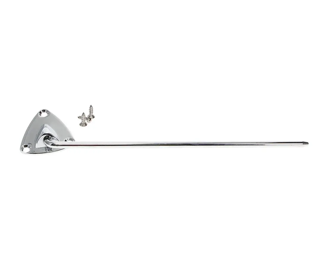 Sunvisor Bracket - Chrome - LH or RH - 53-55 F100 F250 F350 Ford Pickup Truck