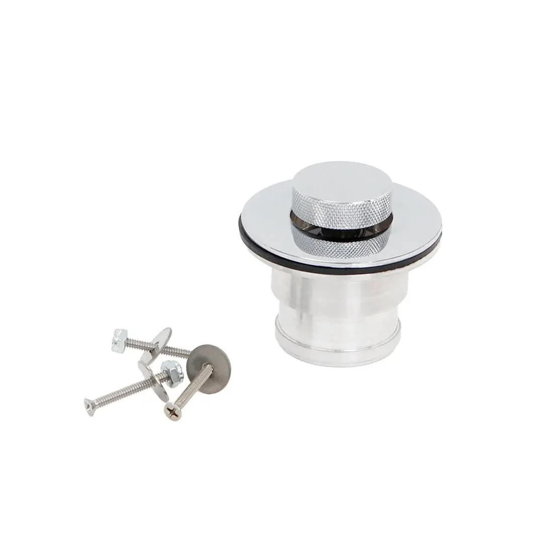 Gas Cap - Pop-Up Style - Polished - 63-72 Chevy GMC CK Truck