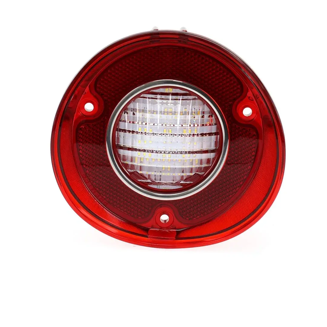 Back-Up Lamp - 34 White LED - Stainless Bezel - LH - 72 Chevelle