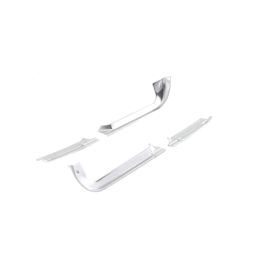 Door Sill Plates - Aluminum - Pair - 78-91 Chevy GMC CK Squarebody Truck