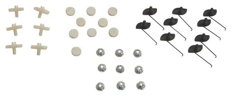 Trunk & Quarter Panel Molding Hardware Set - 71-74 Challenger