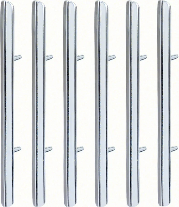 Quarter Panel Louver Trim without Black Stripe - 12 Piece Set - 67-68 Firebird