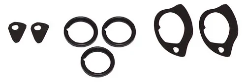Door Handle and Lock Gasket Set - Pair - 62-65 Chevy II Nova