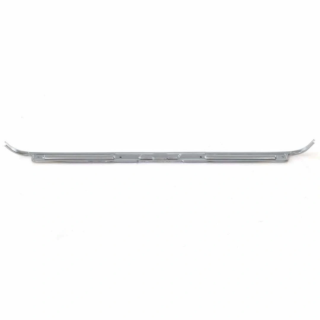 Door Sill Plate - Bowtie Logo - Front - Chrome - 67-72 Chevy CK Truck