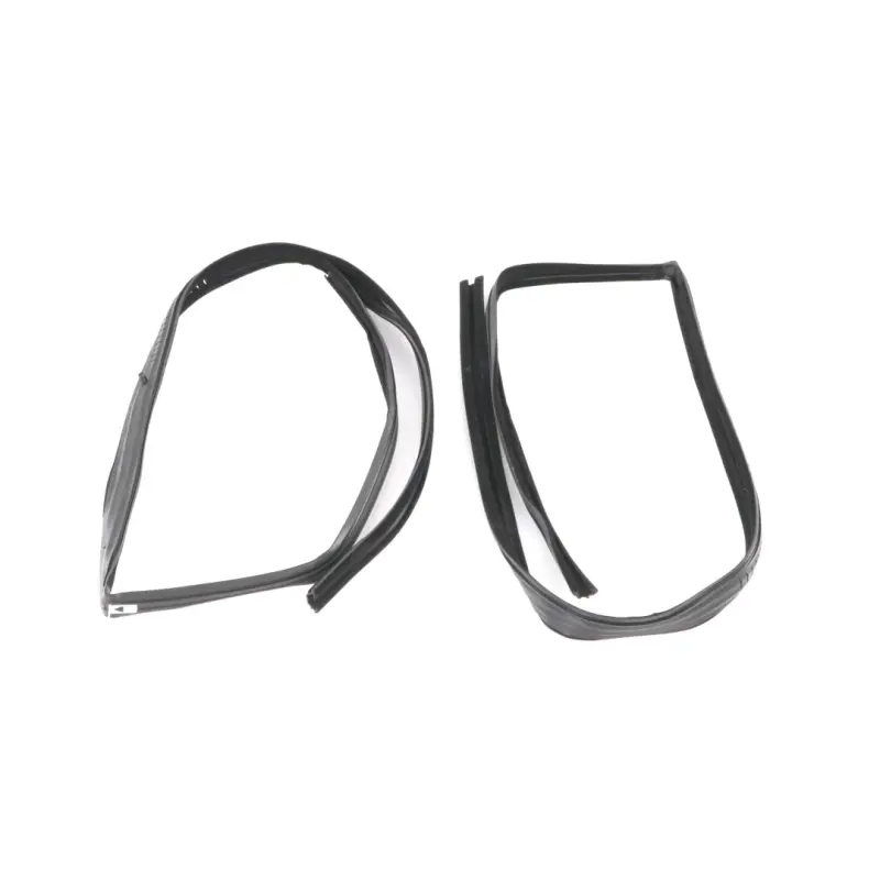 Rear Door - Glass Run Window Channel Seals - Pair - 81-91 CK Chevy GMC Crew Cab Truck Suburban