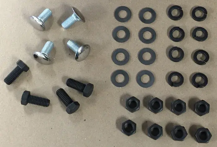 Front Bumper Bolt Set - 70 Chevelle El Camino Monte Carlo