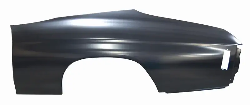 Quarter Panel Skin w/o Door Jamb - LH - 70-72 Chevelle Malibu