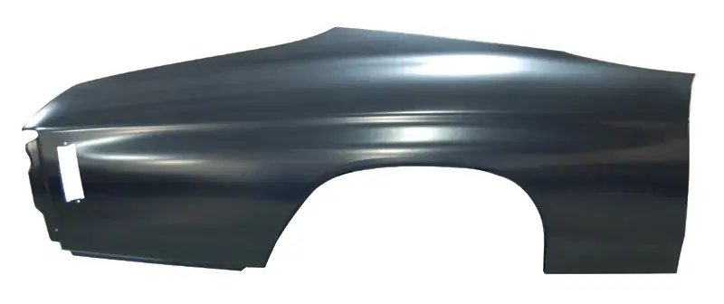 Quarter Panel Skin w/o Door Jamb - RH - 70-72 Chevelle Malibu