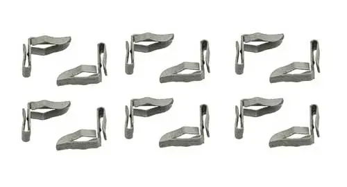 Door Panel Installation Clip Set (12pcs) - 67-81 Camaro Firebird; 64-72 Chevelle; 69-79 Chevy II Nova; 67-72 Cutlass
