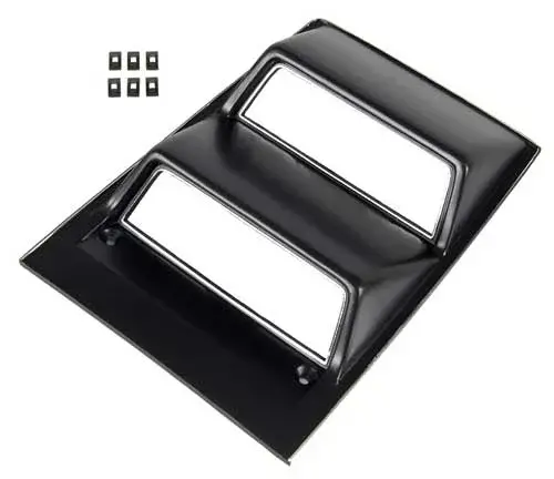 Console Gauge Bezel - Chrome Trim - 68-76 Chevy II Nova; 71-77 Ventura; 74 GTO