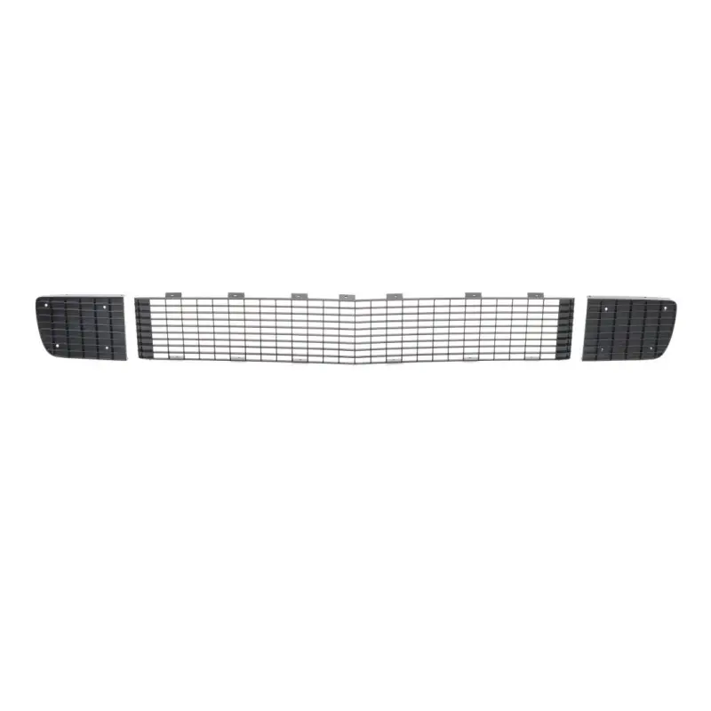 Grille and Headlamp Door Set - Black - 68 Camaro - Rally Sport