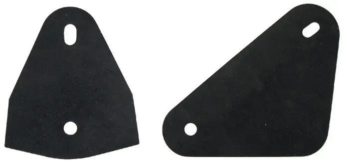 Door Glass Mounting Plate Gasket - LH or RH - 68-69 Camaro Firebird