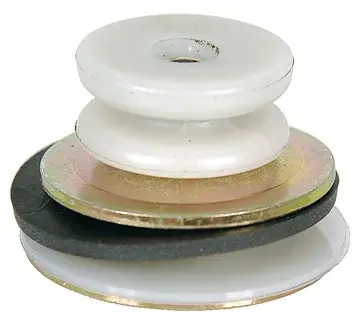 Quarter Window Roller Assembly - 68-72 Chevelle; 67-69 Camaro Firebird