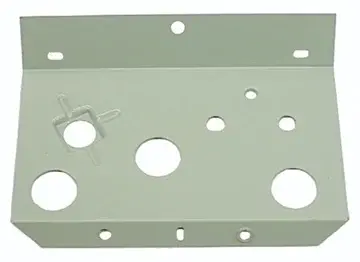 Fuel Oil Gauge Mounting Plate - Green - Front - 68-69 Camaro; 70-74 Chevy II Nova; 74 GTO