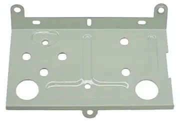 Amp Temp Gauge Mounting Plate - Green - Rear - 68-69 Camaro; 68-74 Chevy II Nova; 74 GTO