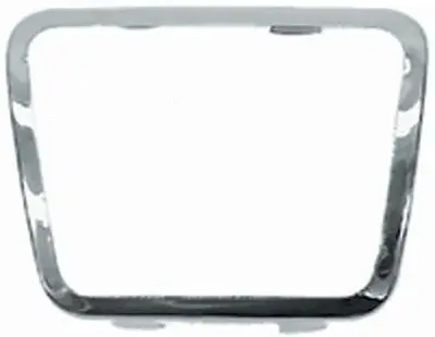 Parking Brake Pedal Pad Trim - Stainless- Large
