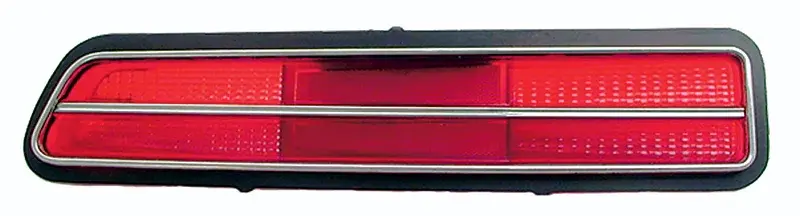 Tail light Lens - LH - 69 Camaro (Rally Sport)
