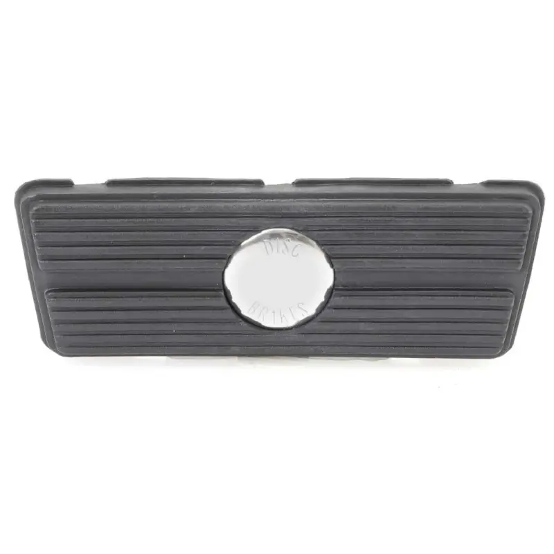 Brake Pedal Pad - Automatic with Disc Brake Logo - 67-81 Camaro Firebird 68-74 Nova