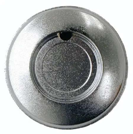 Steering Wheel Horn Cap (Standard & Deluxe) - Polished Chrome without Insert - 68 Camaro RS or SS