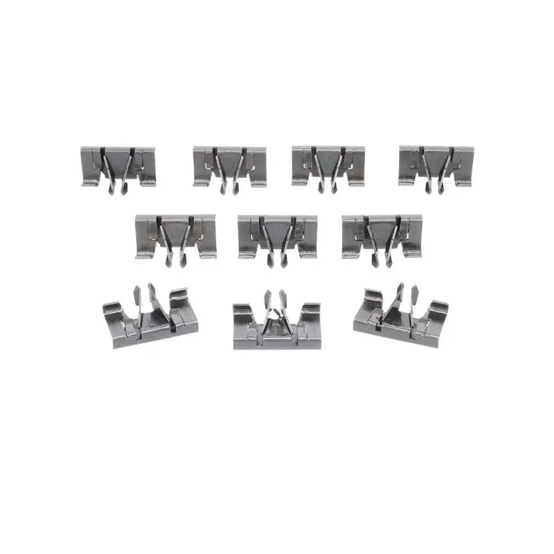 Rear Convertible Pinchweld Molding Clips -10 pcs -  67-69 Camaro Firebird