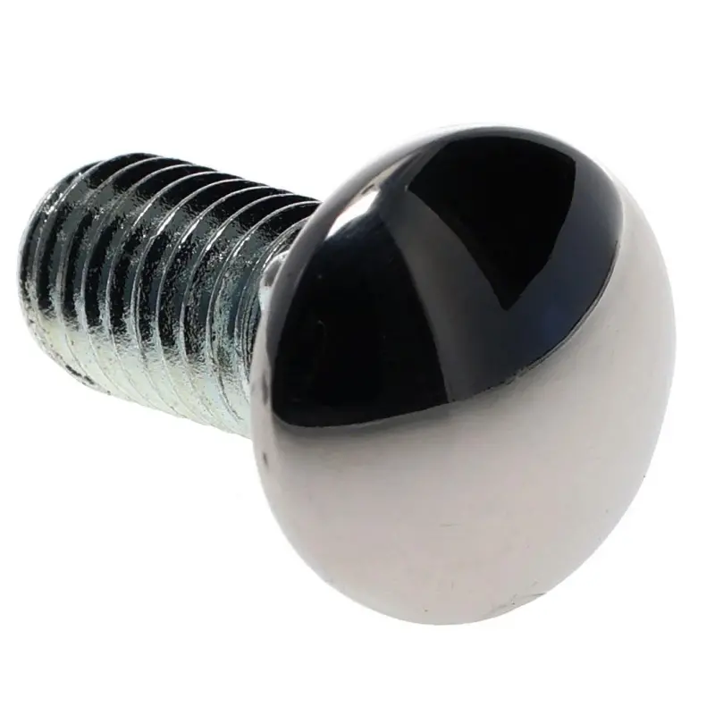 Chrome Bumper Bolt - Short - 67-72 Camaro