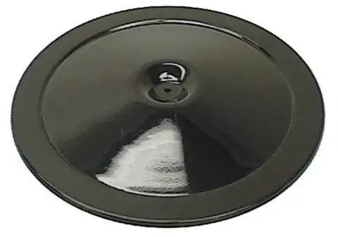 Air Cleaner Lid - Black Open Element - 66-69 Chevy II Nova Chevelle El Camino; 67-69 Camaro