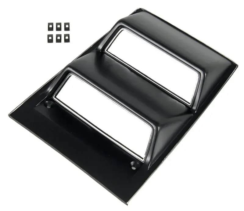 Console Gauge Bezel with Chrome Trim - 68-69 Camaro