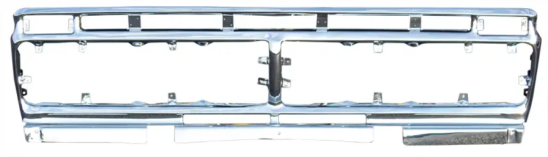 Grille Shell - Chrome Steel - 73-77 Ford F100; F150; F250