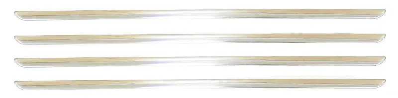 Side Hood Molding Set - 4pcs - 48-50 Ford F1 F2