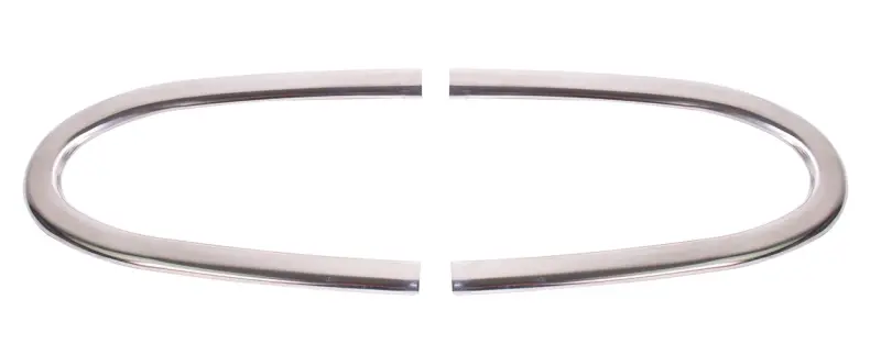 Front Hood Molding Set - 2pcs - 48-50 Ford F1 F2